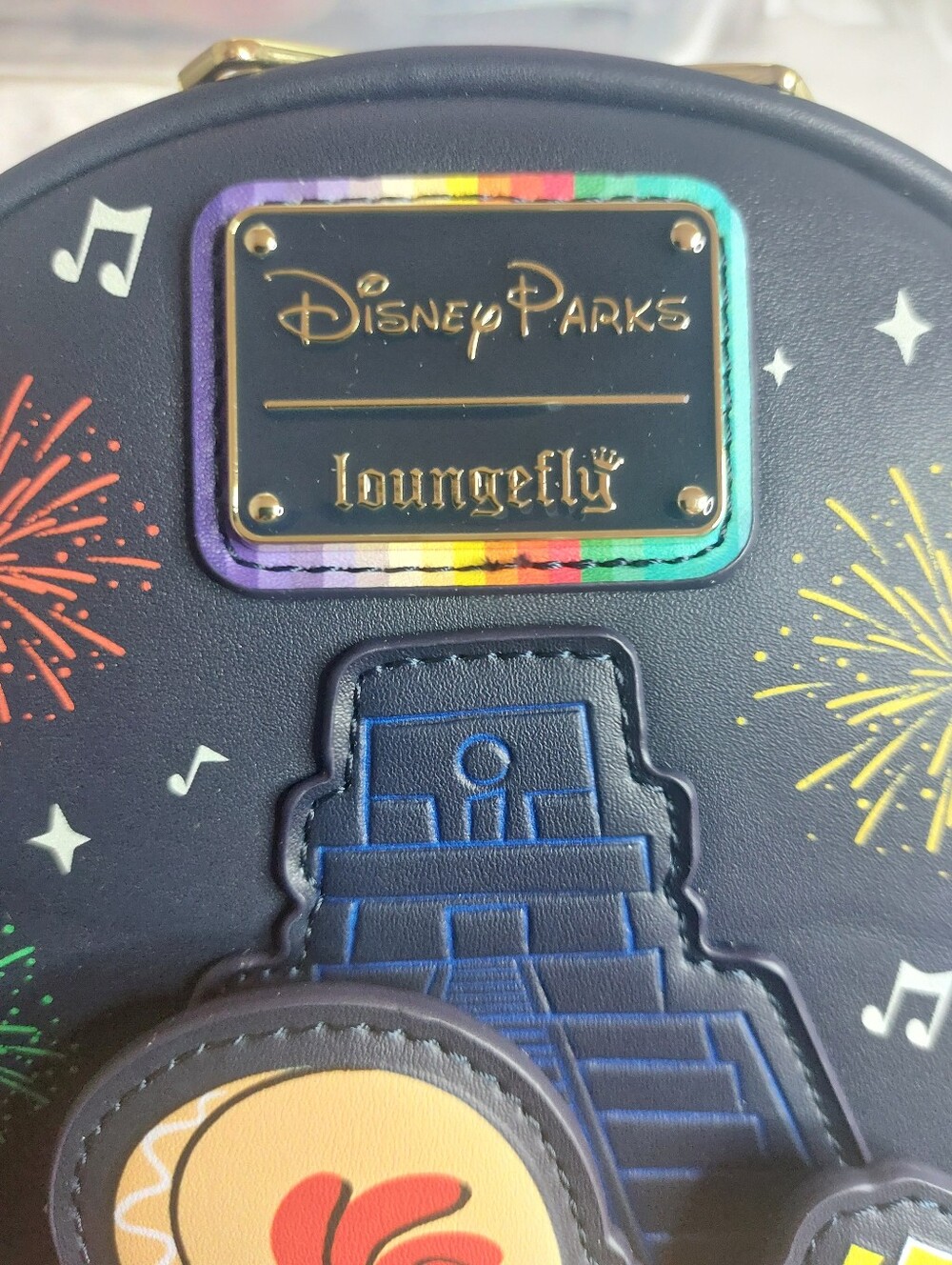 Disney Parks EPCOT The Three Caballeros Donald Loungefly Backpack Mexico Glow Dk - Picture 2 of 9